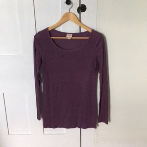 Mossimo long sleeve crew neck tee